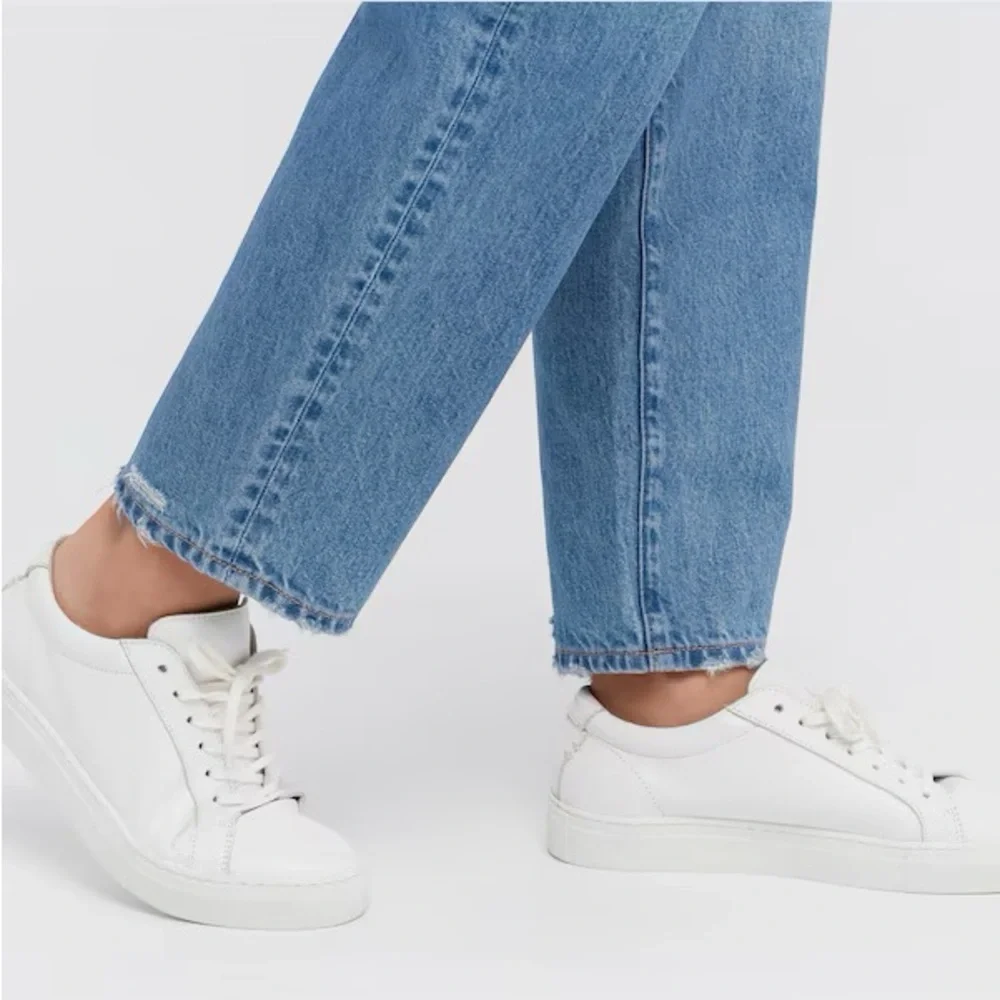 Uniqlo High Raise Classic Blue Women's Jeans - Picture 2 of 9